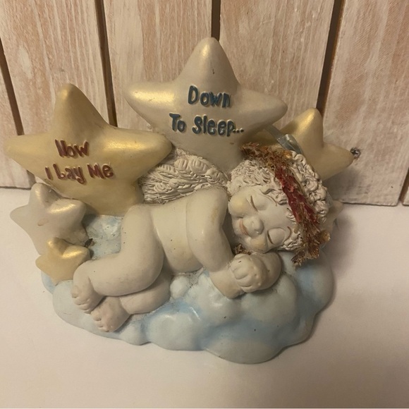 Dreamsicles Star Light Star Bright Sleeping Angel Figurine - Picture 1 of 4